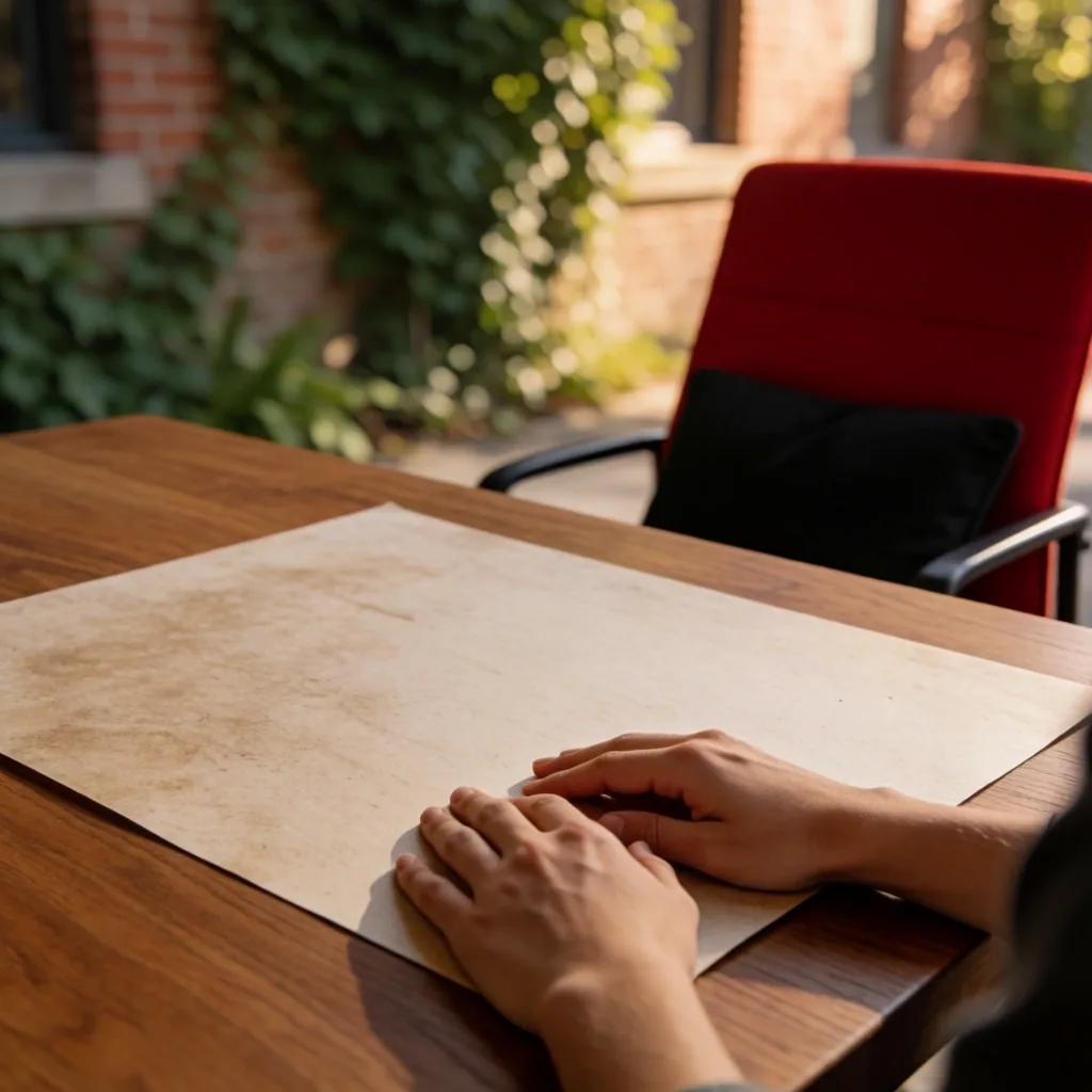 Detalle de escritura y planificación